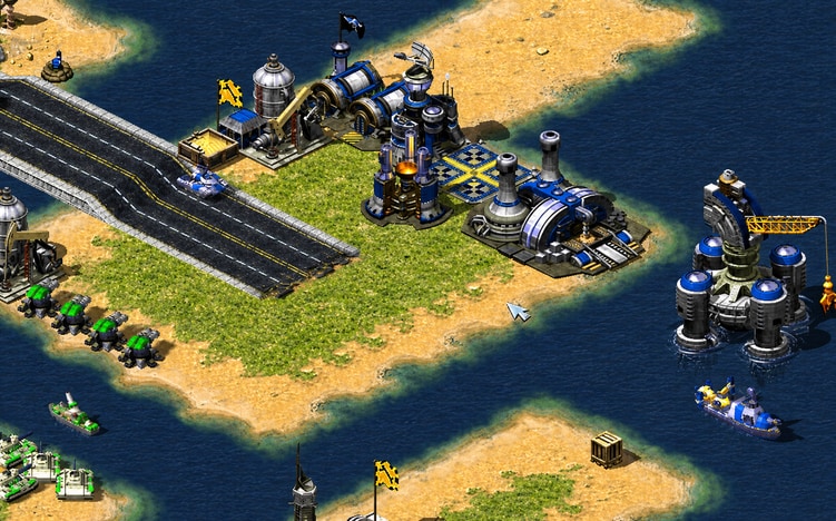 Soviets vs. Allies across the sea